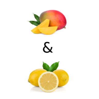 Mango und Zitrone